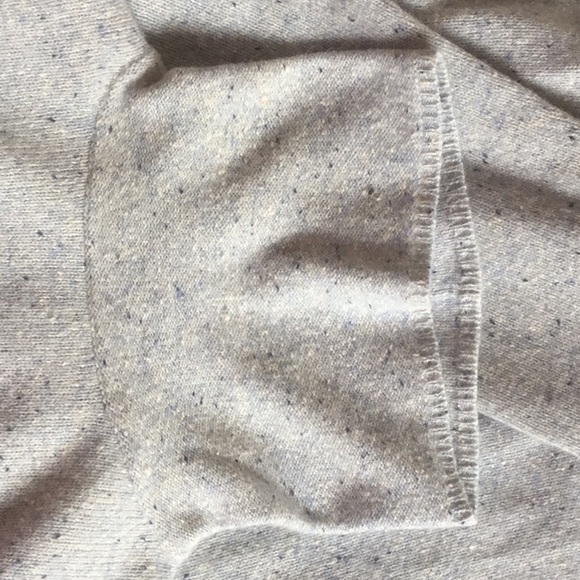 L.L. Bean Merino/Angora Lt Blue Marl Turtleneck - Picture 3 of 4